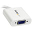 StarTech.com Mini DisplayPort to VGA Adapter Active Mini DP to VGA Converter 1080p Video mDP 1.2 to VGA Monitor/Display Adapter Dongle