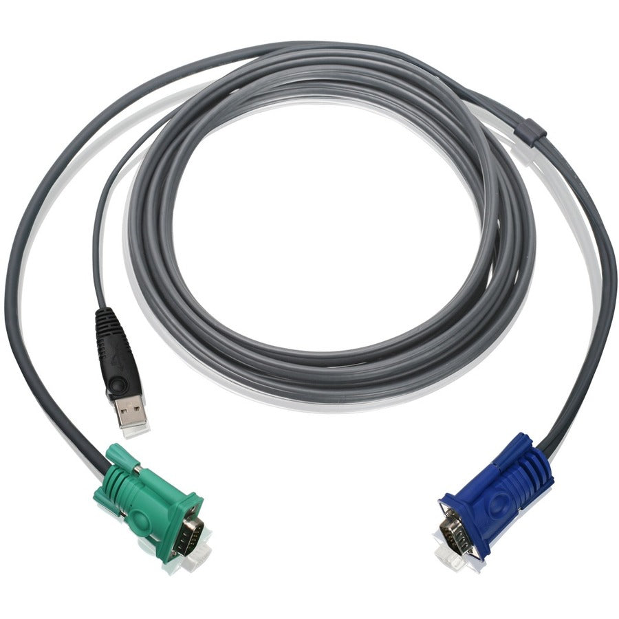 10FT USB/VGA BONDED KVM CABLE  