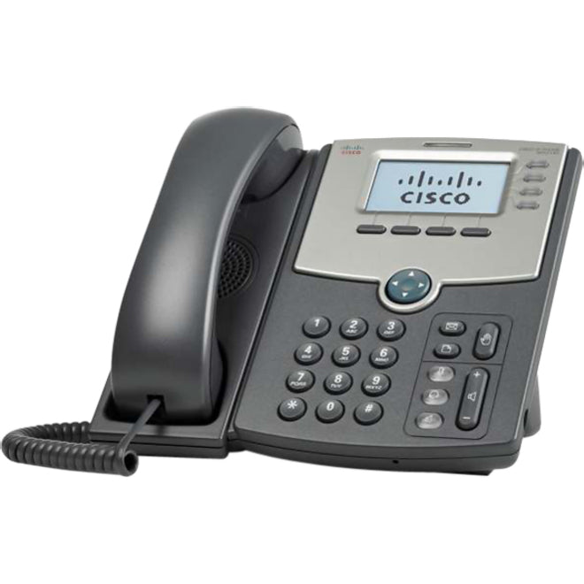 4LINE IP PHONE WITH DISPLAY POE