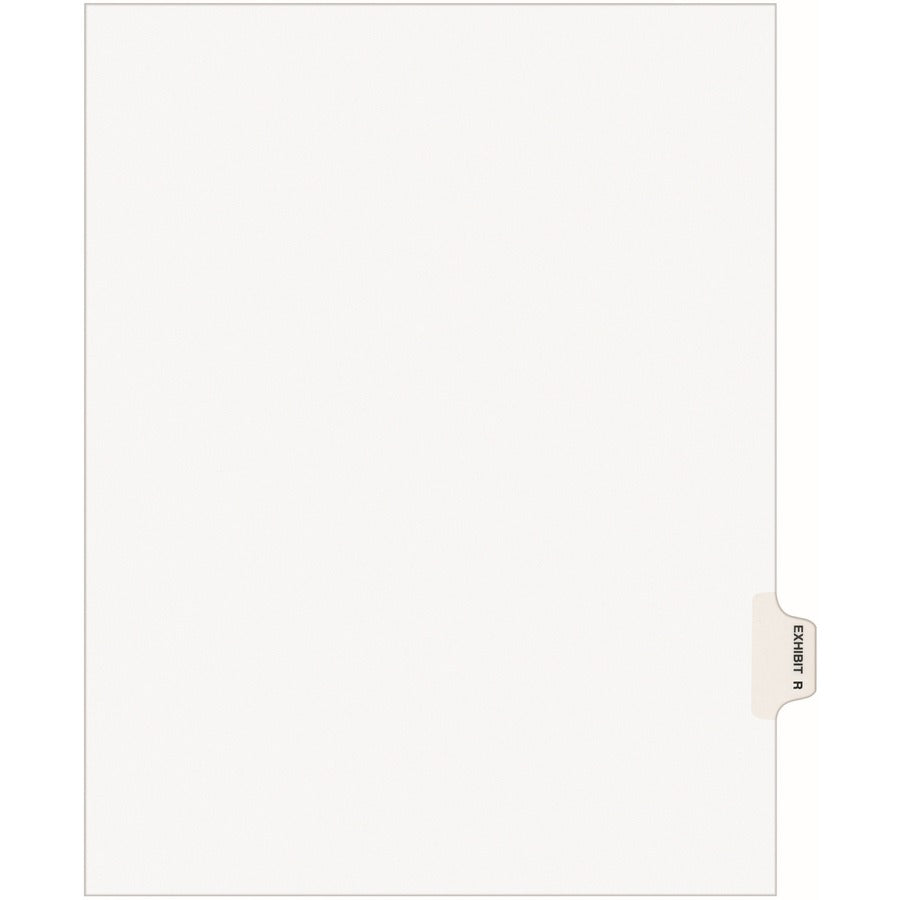 Avery&reg; Individual Legal Dividers Avery&reg; Style Letter Size Side Tab EXHIBIT R (1388)