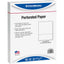 PrintWorks Professional Pre-Perforated Paper for Invoices Statements Gift Certificates & More