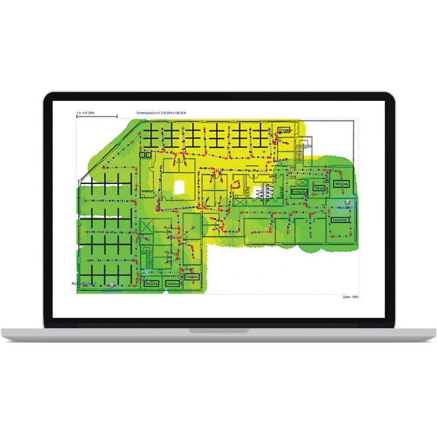 NetAlly AirMagnet Survey On-Demand for AM/A4015R250 - Subscription License - 250 Unit - 7 Day - with 1 year of AllyCare Support