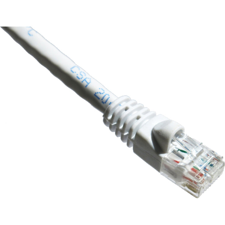 Axiom 15FT CAT6 550mhz Patch Cable Molded Boot (White)