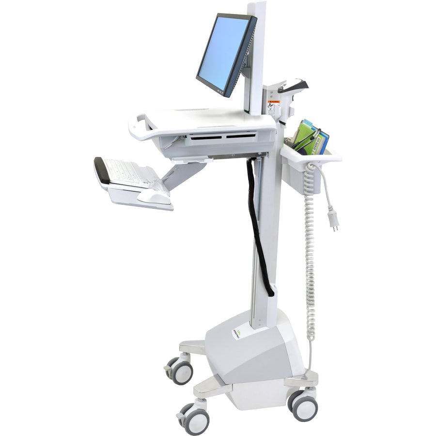 Ergotron StyleView EMR Cart with LCD Pivot LiFe Powered