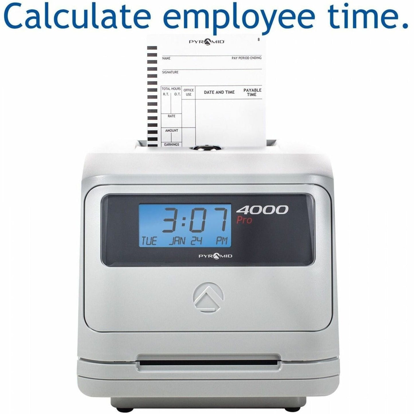 Pyramid 4000 Auto Totaling Time Clock