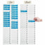 Pyramid 500-4 40-Pocket Employee ID Badge Rack