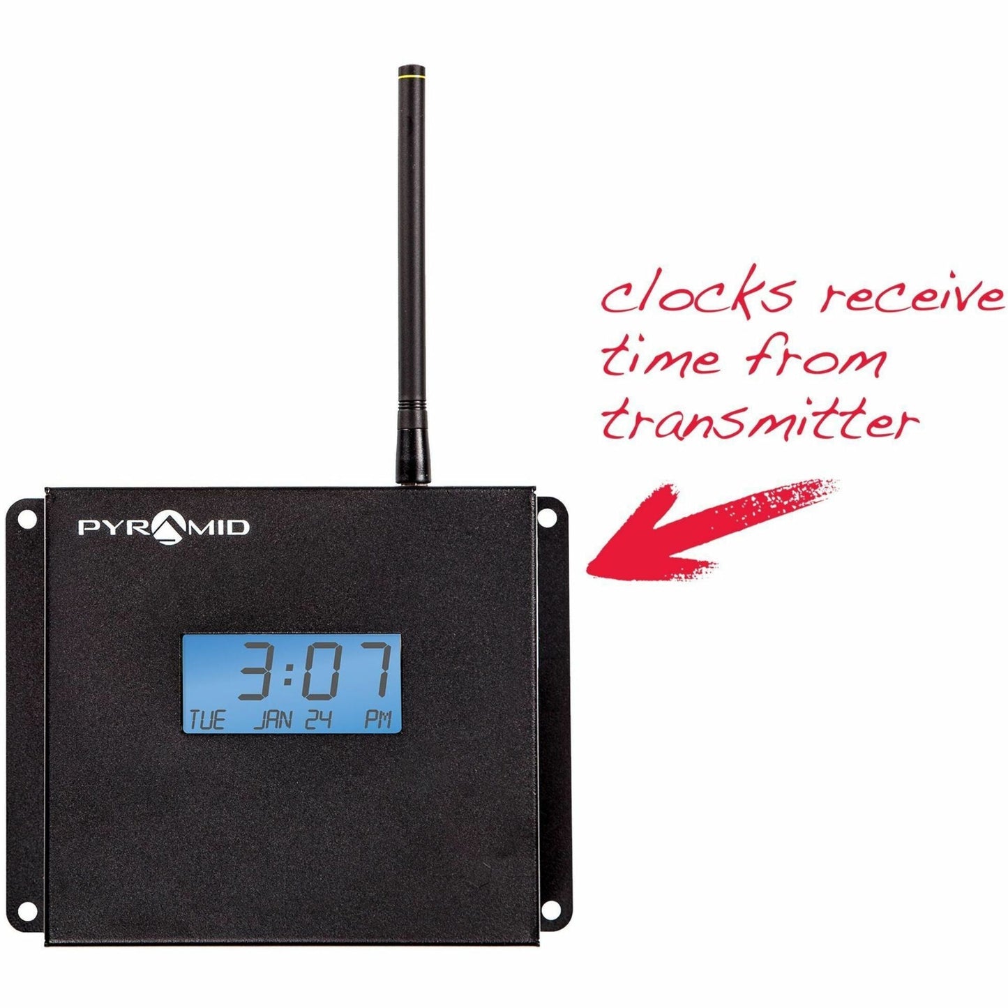 Pyramid Clocks in a Box LCD Battery Operated Digital Bundle