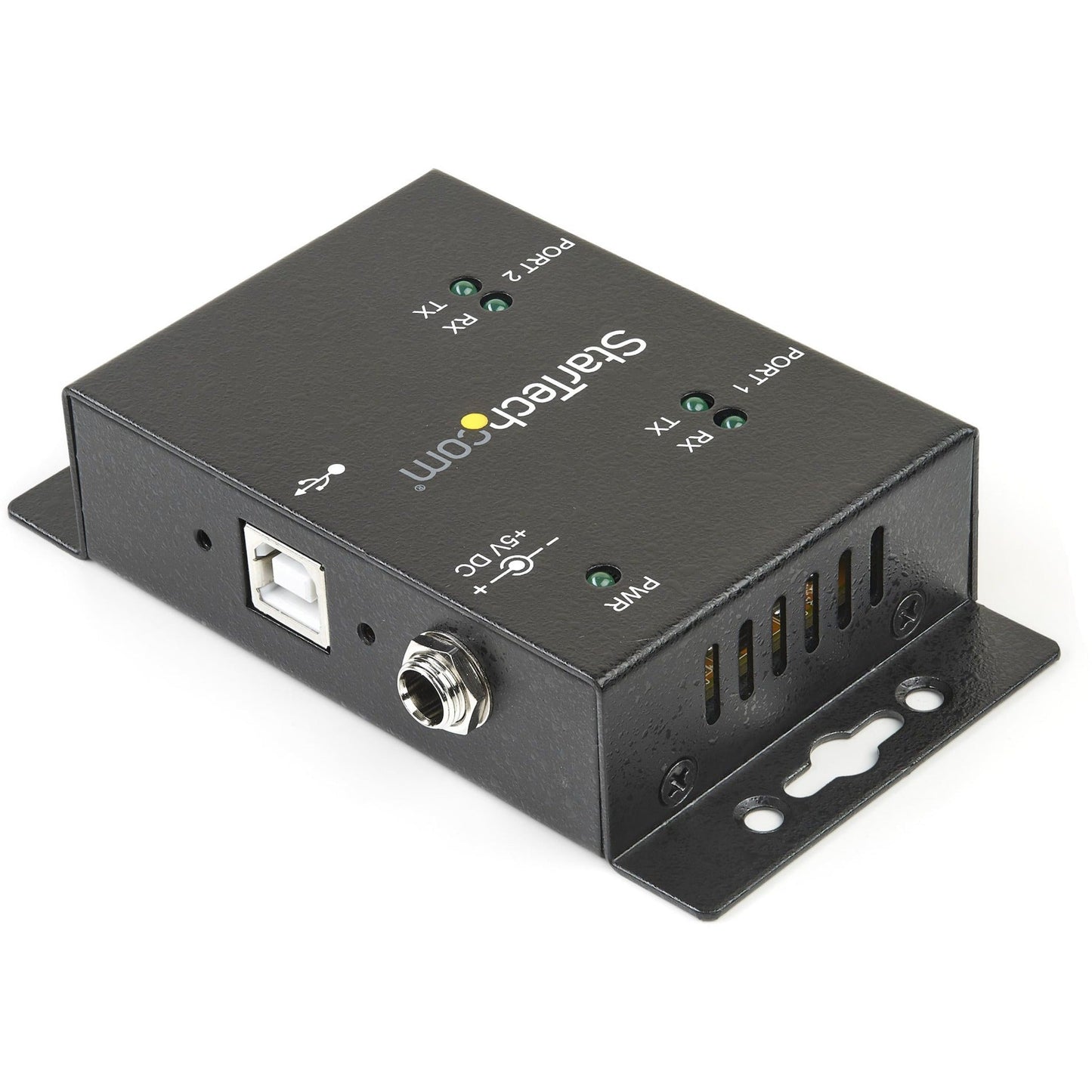 StarTech.com USB to Serial Adapter &acirc;&euro;" 2 Port &acirc;&euro;" Wall Mount &acirc;&euro;" Din Rail Clips &acirc;&euro;" Industrial &acirc;&euro;" COM Port Retention &acirc;&euro;" FTDI &acirc;&euro;" DB9