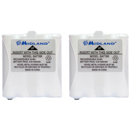 2PK RECHARGEABLE NIMH BATTERY  