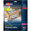Avery® Waterproof Shipping Labels with Ultrahold® Permanent Adhesive 5-1/2