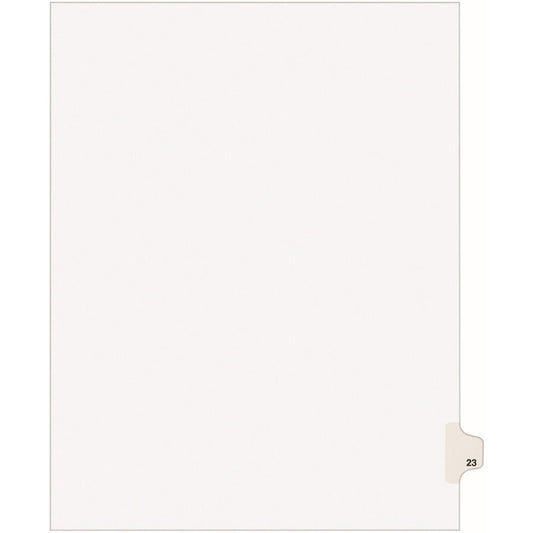 Avery&reg; Individual Legal Dividers Avery&reg; Style Letter Size Side Tab #23 (01023)