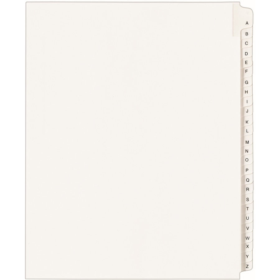 Avery&reg; A-Z Legal Exhibit Dividers for 3 Ring Binders 25-Tab Set Allstate(R) Style 1 Binder Divider Set (01700)