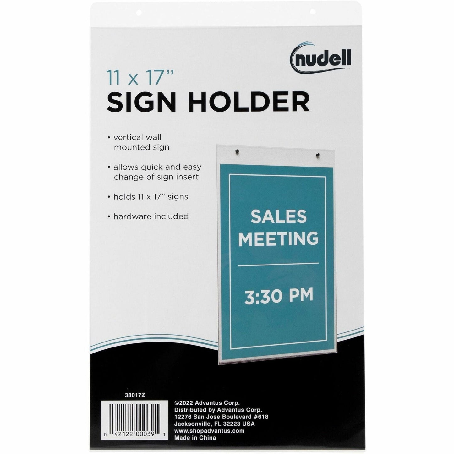 Golite nu-dell Wall Sign Holder