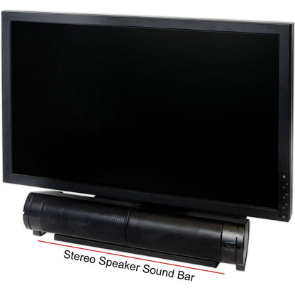 Connectland CL-SPK20037 2.0 Speaker System - 5 W RMS - Black