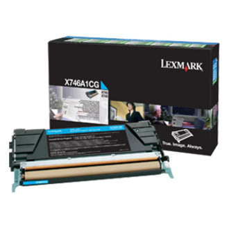 CYAN TONER CARTRIDGE FOR X746  