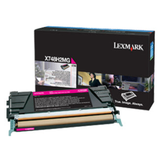 Lexmark High Yield Laser Toner Cartridge - Magenta Pack