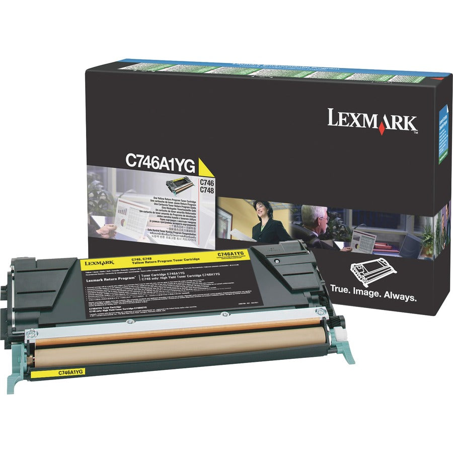 YELLOW TONER CARTRIDGE FOR C746