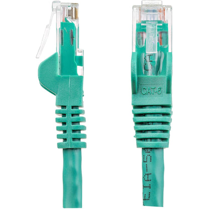 StarTech.com 5ft CAT6 Ethernet Cable - Green Snagless Gigabit - 100W PoE UTP 650MHz Category 6 Patch Cord UL Certified Wiring/TIA
