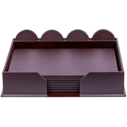 Dacasso Leather Conference Room Set