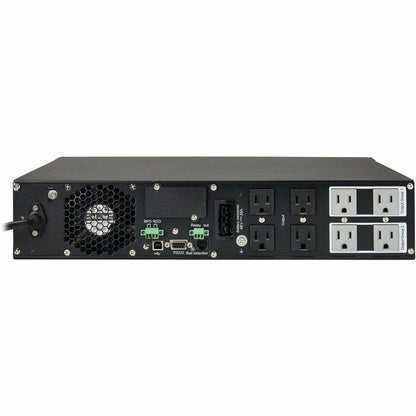 Eaton Tripp Lite series UPS SmartOnline 1500VA 1350W 120V Double-Conversion Sine Wave UPS - 8 Outlets Extended Run Network Card Option LCD USB DB9 2U Rack/Tower