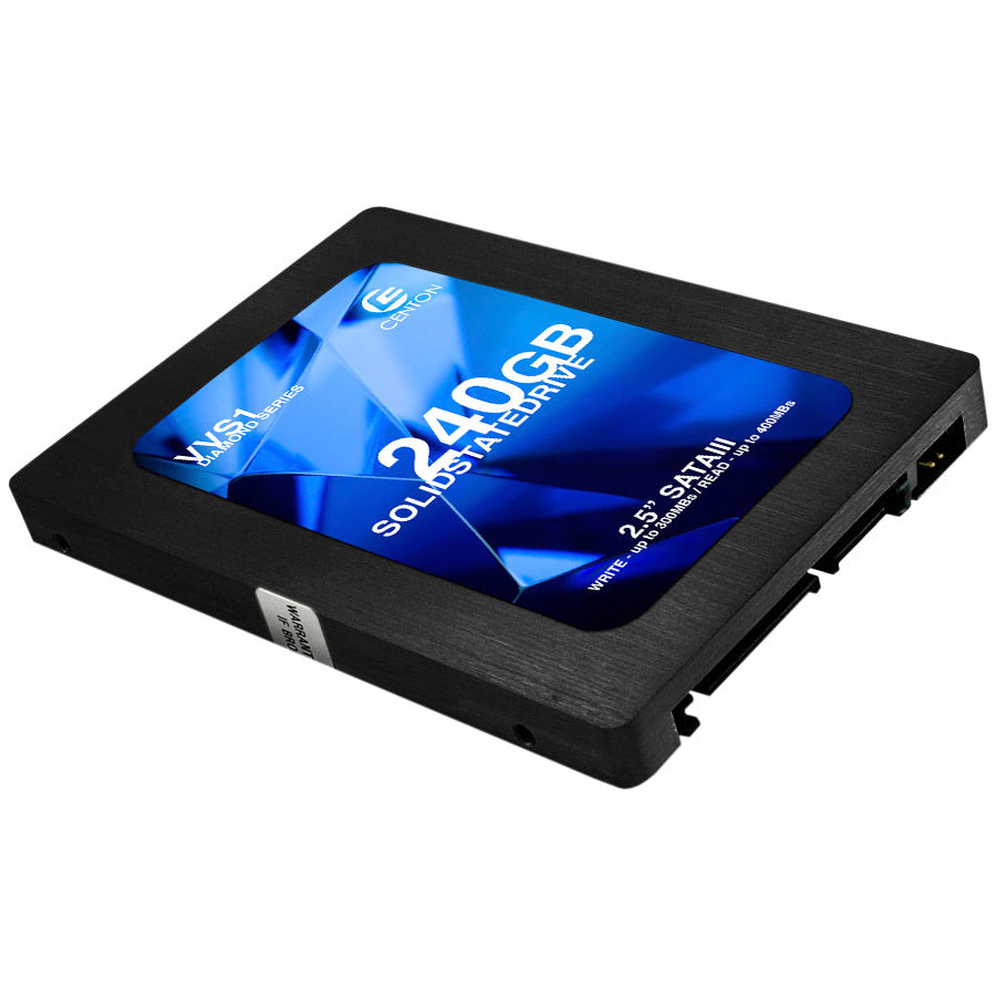 Centon Diamond VVS1 240 GB Solid State Drive - 2.5" Internal - SATA (SATA/600) - Black