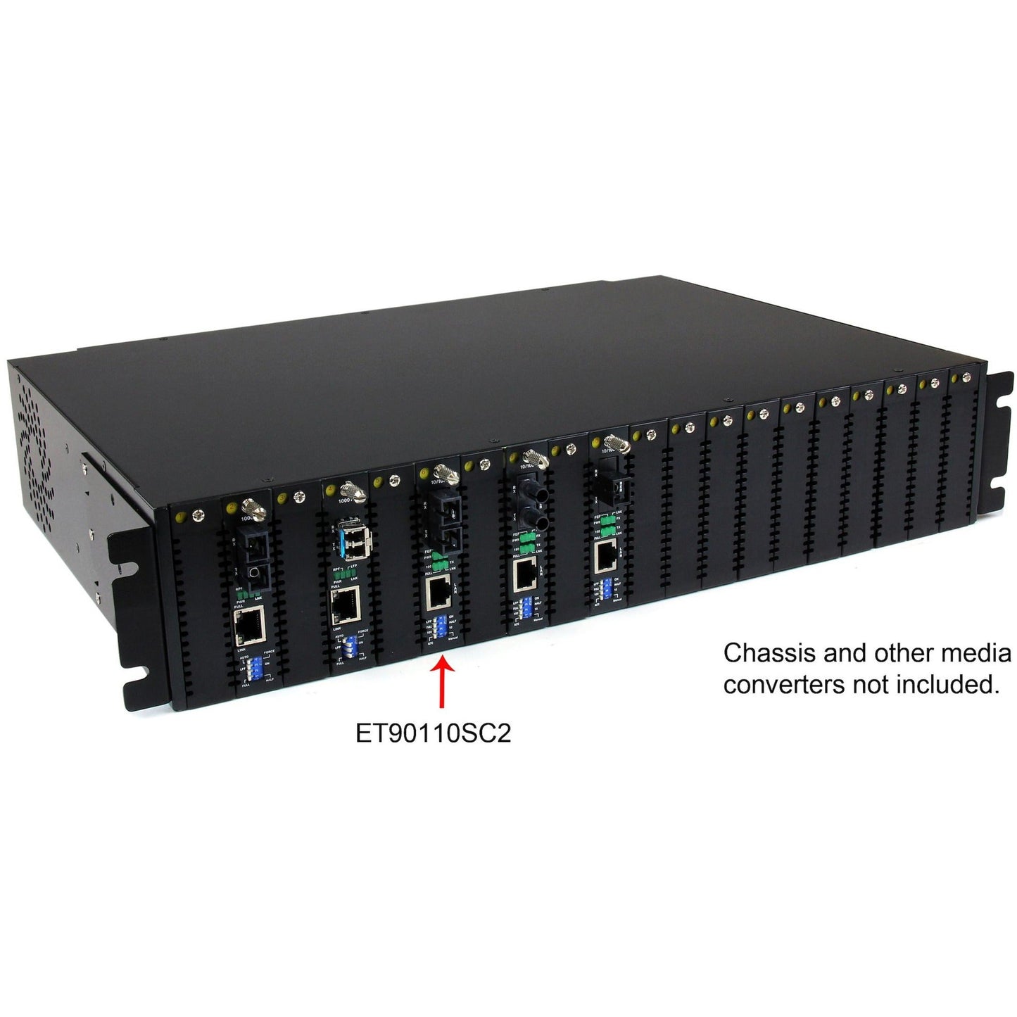 StarTech.com 10/100 Mbps Multi Mode Fiber Media Converter SC 2 km