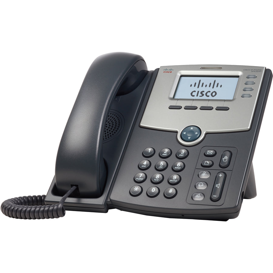 Cisco SPA514G IP Phone - Wall Mountable - Dark Gray Silver