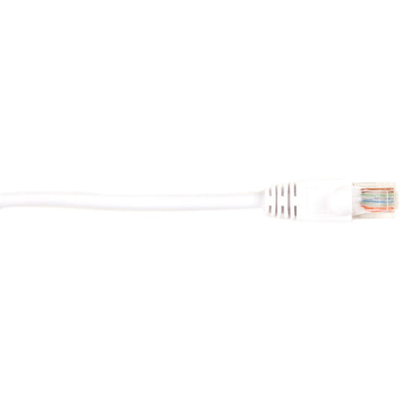 1FT WH 5-PK CAT5E 100MHZ ETHERN