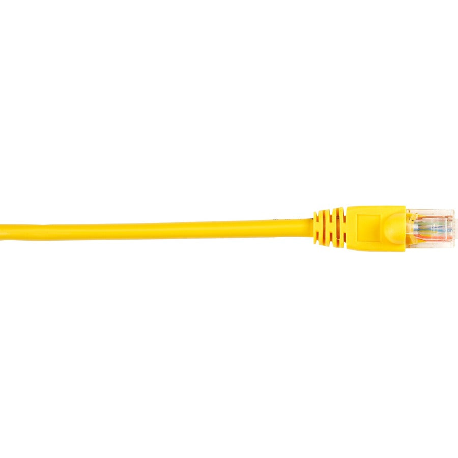 1FT YL 10-PK CAT5E 100MHZ ETHER