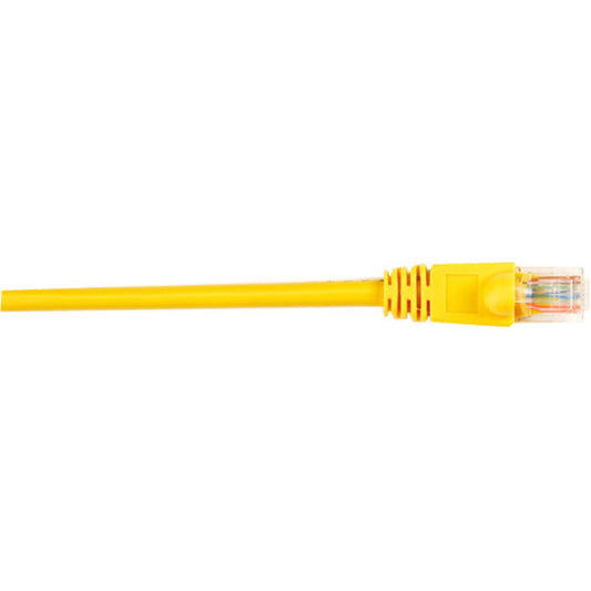 Black Box CAT5e Value Line Patch Cable Stranded Yellow 5-ft. (1.5-m) 25-Pack