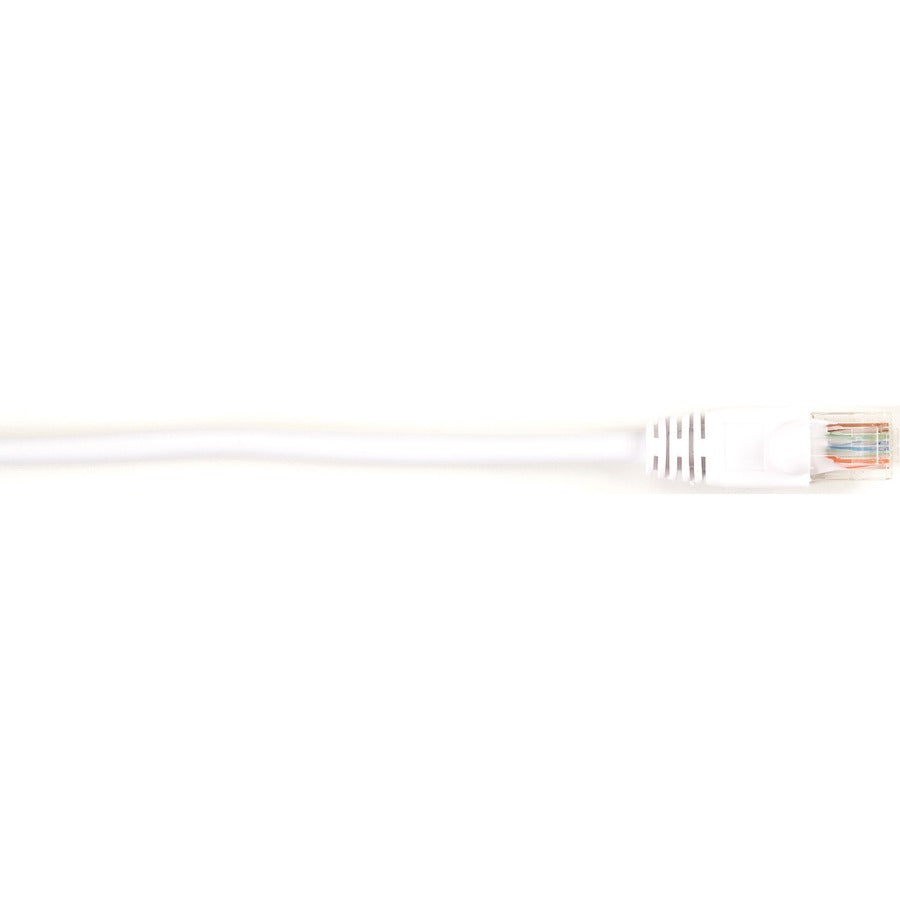 1FT WH 5-PK CAT6 250MHZ ETHERNE