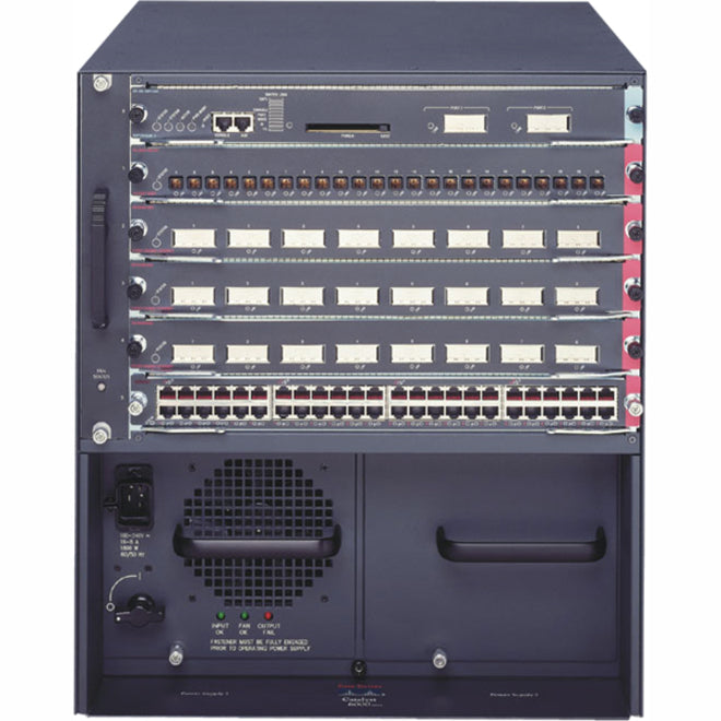 CATALYST 6500 6SLOT CHASSIS 12U