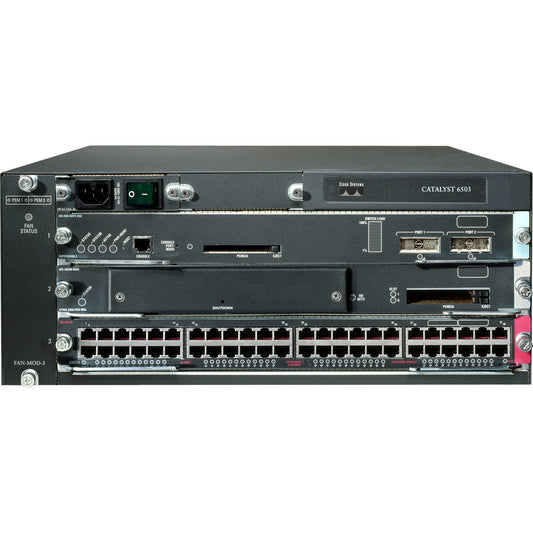 Cisco Enhanced Catalyst 6503 Chassis (3 slots)