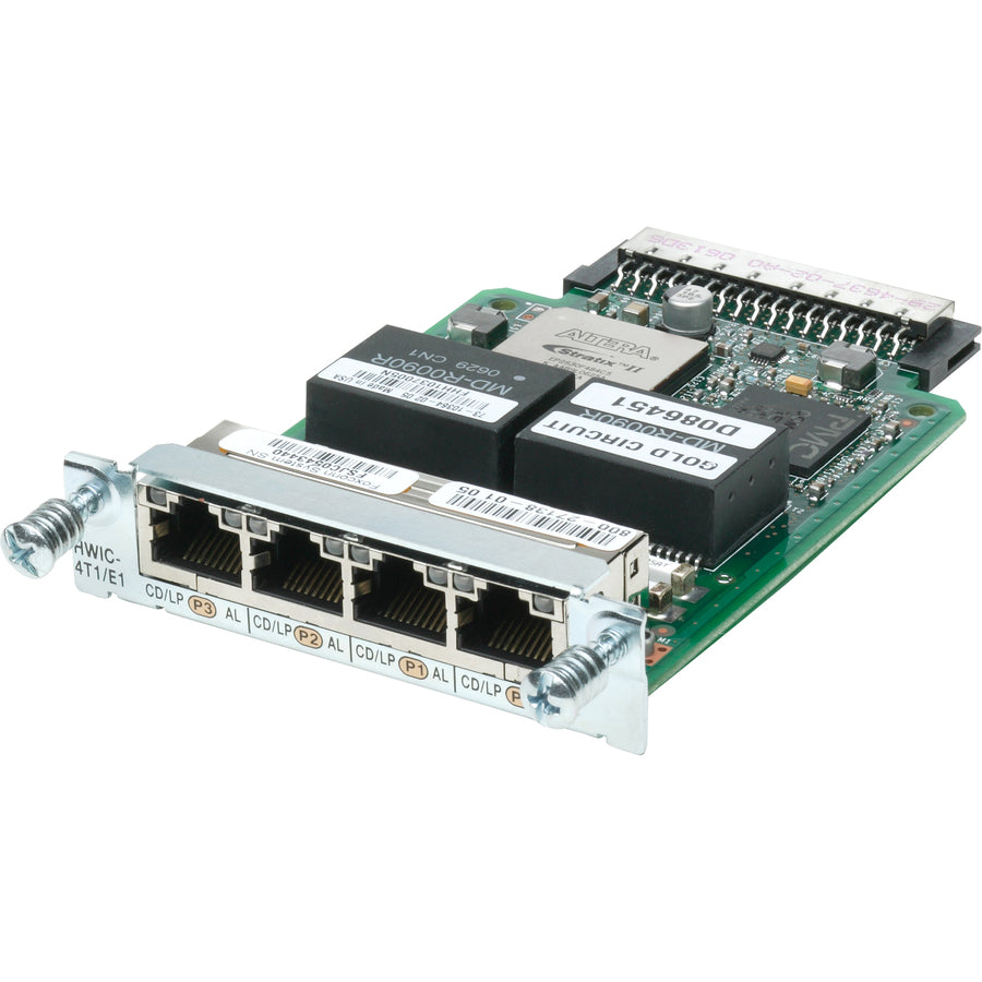 Cisco 4 Port Clear Channel T1/E1 High Speed WAN Interface Card