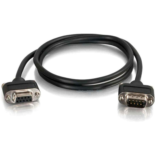 C2G 35ft CMG-Rated DB9 Low Profile Cable M-F