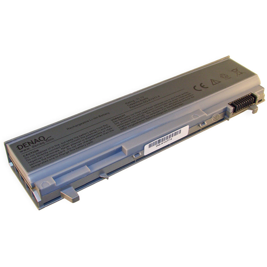 DENAQ 6-Cell 5200mAh Li-Ion Laptop Battery for DELL PRECISION M4400 M2400; DELL LATITUDE E6400 E6400 ATG E6400 XFR E6500