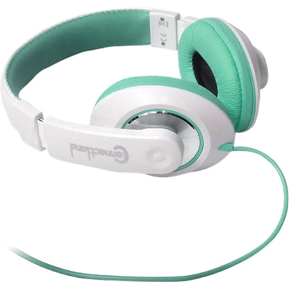 SYBA Multimedia TBinaural Design Teal/White Headset