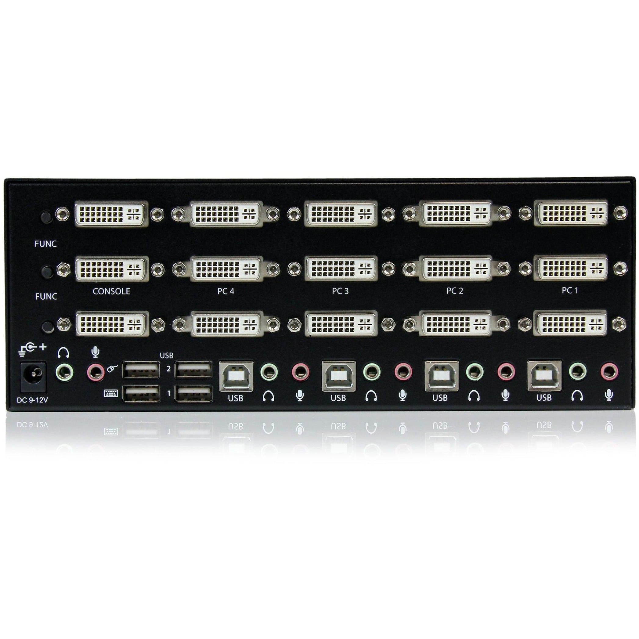 StarTech.com DVI KVM Switch with Audio & USB 2.0 Hub