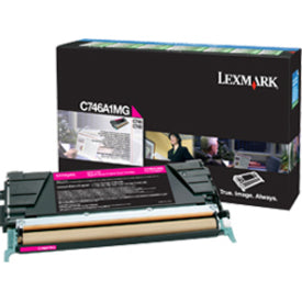 Lexmark Laser Toner Cartridge - Return Program - Magenta - 1 Each