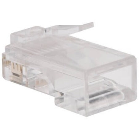 Tripp Lite RJ45 for Flat Solid / Standard Conductor 4-Pair Cat5e Cat5 Cable 100 Pack