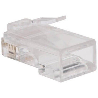 Tripp Lite RJ45 for Flat Solid / Standard Conductor 4-Pair Cat5e Cat5 Cable 100 Pack