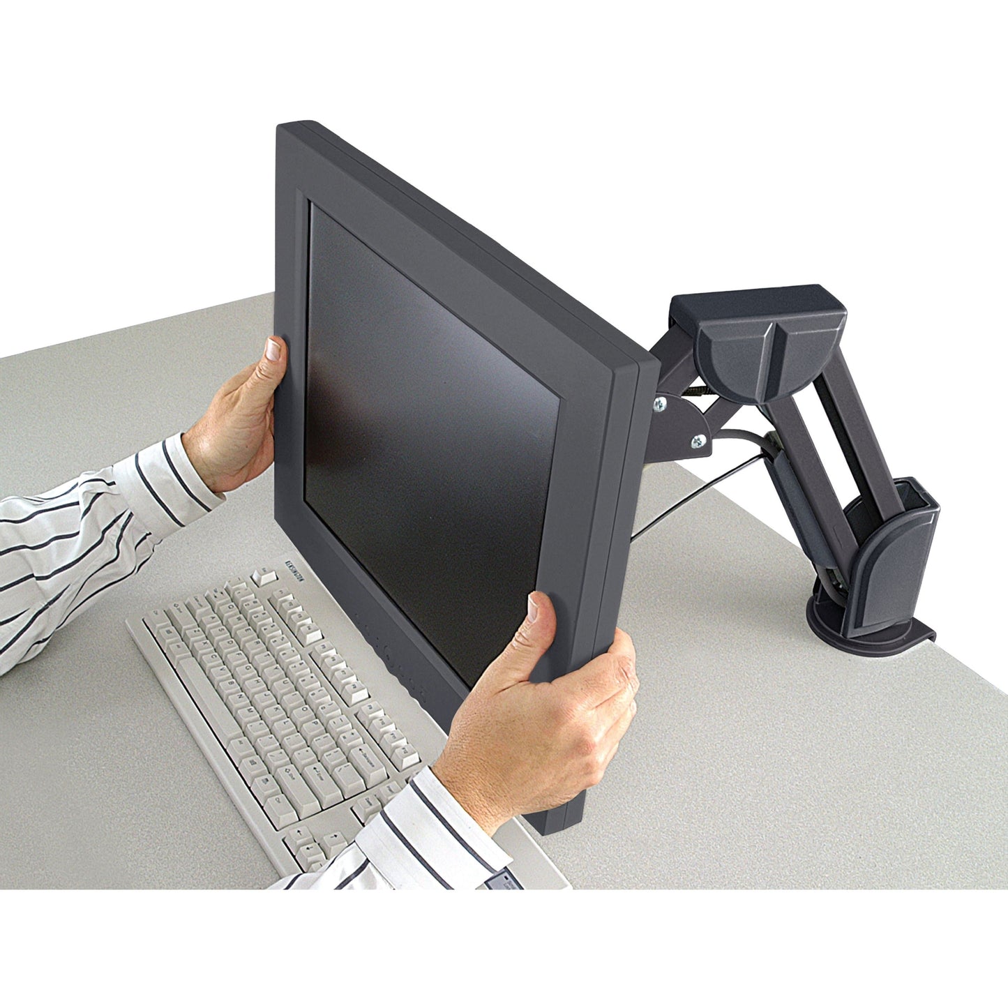 Kensington K60106 Mounting Arm for Flat Panel Display - Black