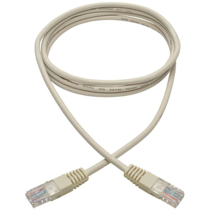 Tripp Lite Cat5e 350 MHz Molded (UTP) Ethernet Cable (RJ45 M/M) PoE White 6 ft. (1.83 m)