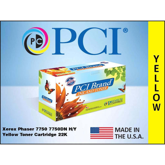 Premium Compatibles High Yield Laser Toner Cartridge - Alternative for Xerox 106R00655 - Yellow - 1 / Each