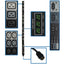 Tripp Lite PDU 12.6kW 3-Phase Local Metered PDU 208V Outlets (36 C13 & 9 C19) Hubbell 50A CS8365C 6 ft. (1.83 m) Cord 0U Vertical TAA