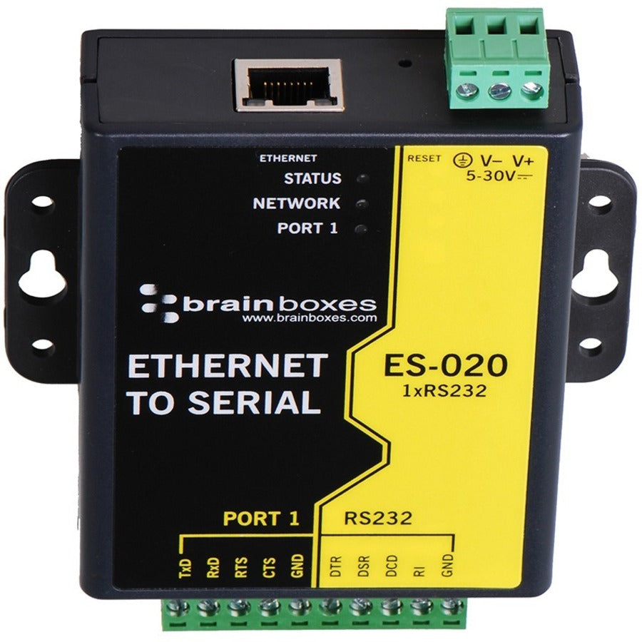 ENET 1PORT RS232 SCREW TERMINAL