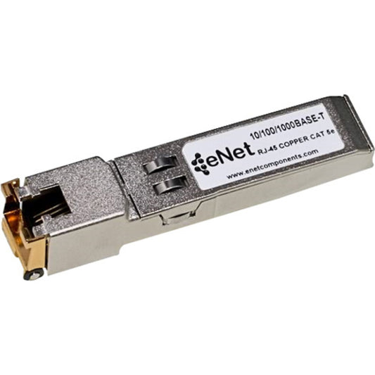 ENET Dell/Force 10 Compatible GP-SFP2-1T TAA Compliant Functionally Identical 10/100/1000BASE-T SFP N/A RJ45 Connector