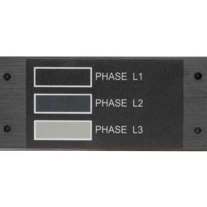 Tripp Lite PDU 5.7kW 3-Phase Local Metered PDU 120V Outlets (42 5-15/20R) 208V L21-20P input 6 ft. (1.83 m) Cord 0U Vertical TAA