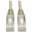 Tripp Lite Cat5e 350 MHz Snagless Molded (UTP) Ethernet Cable (RJ45 M/M) PoE Gray 6 ft. (1.83 m)