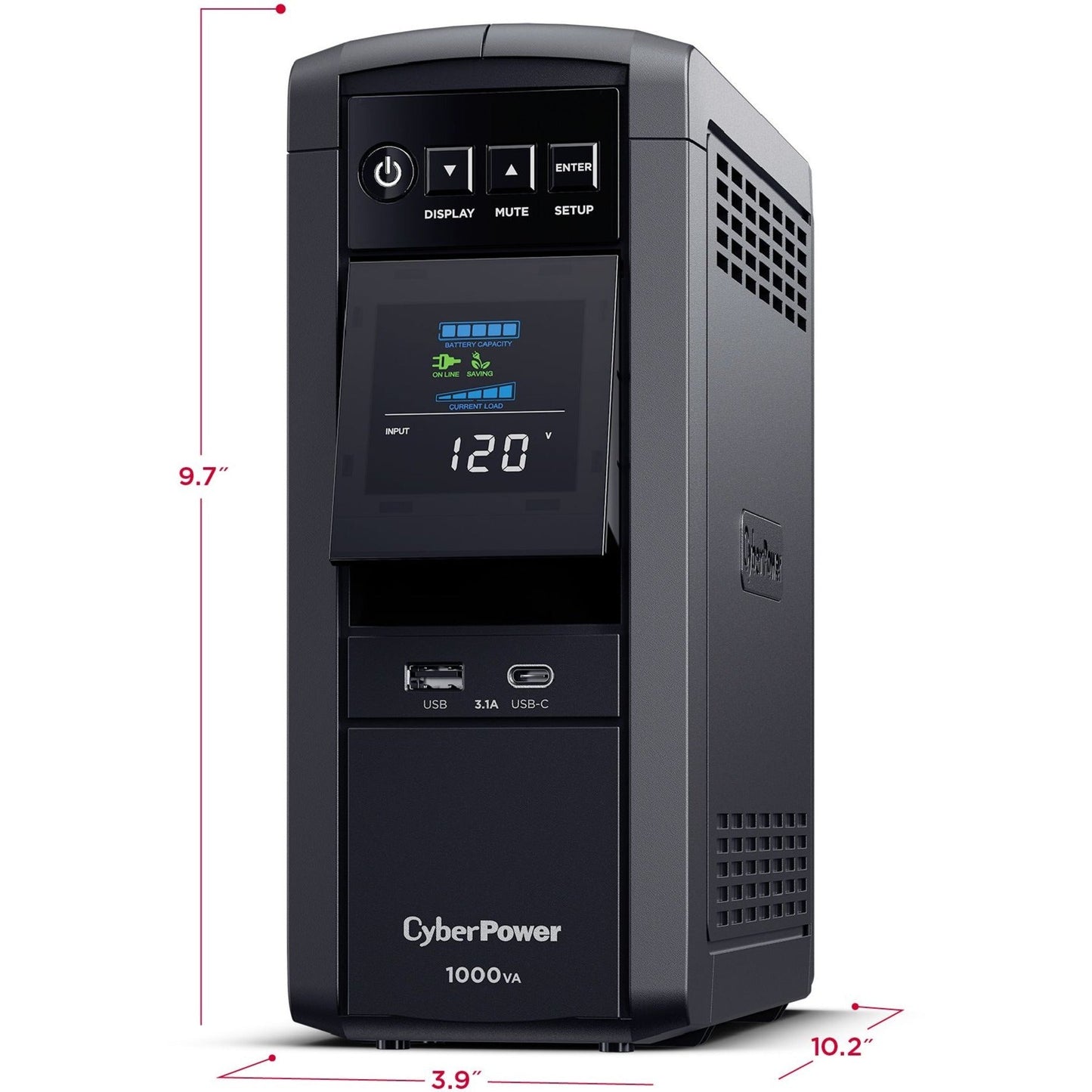 CyberPower CP1000PFCLCDTAA TAA Compliant Intelligent UPS Systems